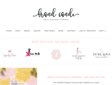 Tablet Screenshot of brandcandi.com